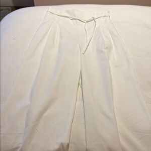Carolina Herrera Elegant Cream Women’s Pants